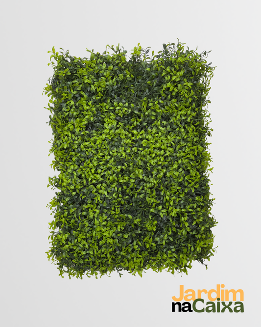Jardim Vertical de Placas Artificiais Buchinho 60x40cm