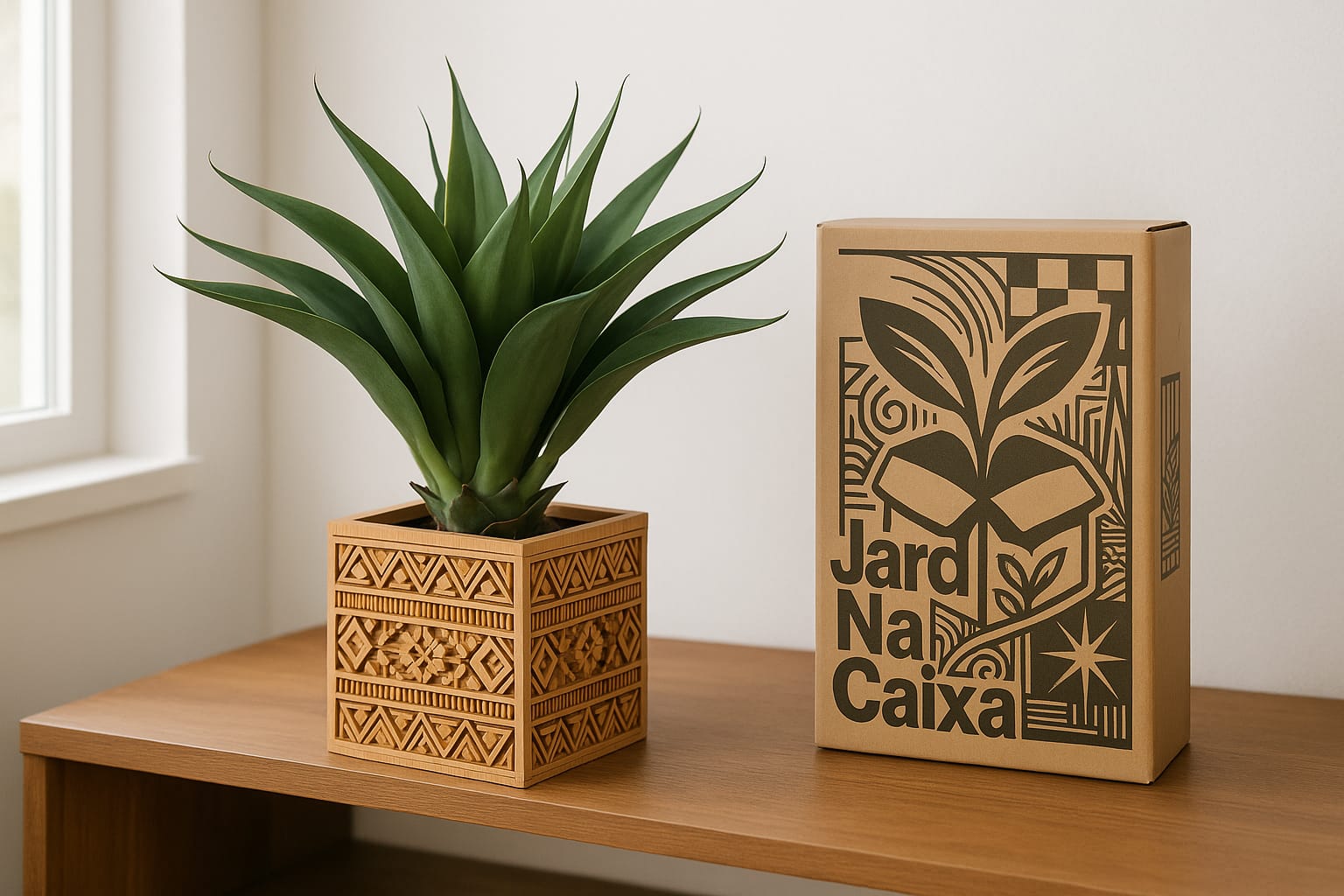 Árvore Artificial Agave - 50cm